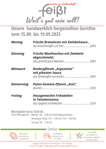 Unser ABO Essen in KW38