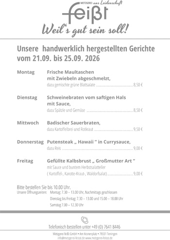 Unser ABO Essen in KW39