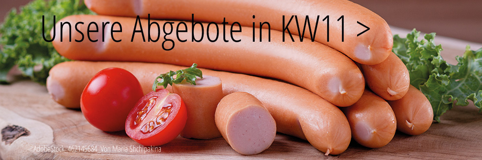 wir sehen gestapelte Wienerle