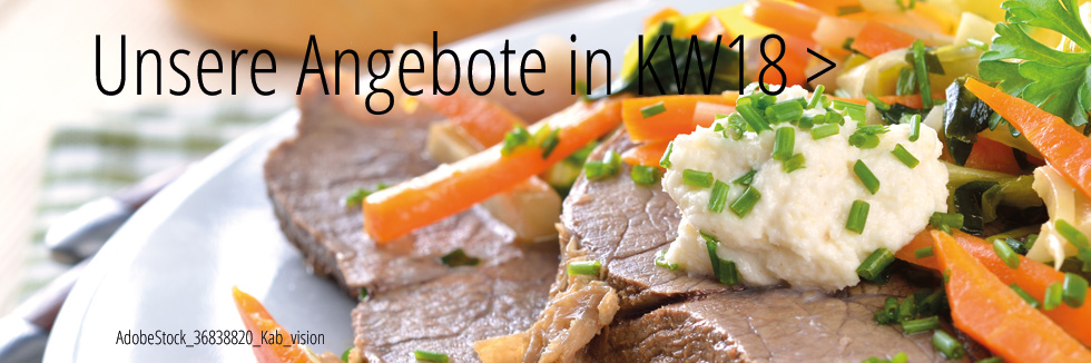 wir sehen einen weißen Teller mit Tafelspitz